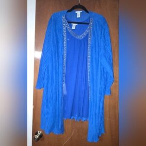 Catherines 2 Piece Top Size 2x 22 - 24